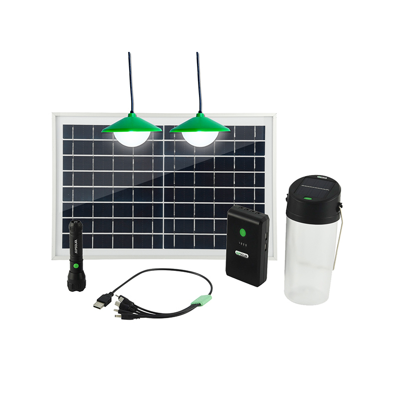 Hoe werkt een Solar Home Lighting Kit om duurzame energie te leveren?